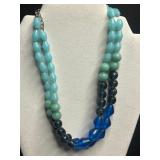 Karen Reed Necklace w Matching Earrings, Coral Bead Necklace, Carolee Scottie Dog Pin, Rhinestone Bracelet & More!