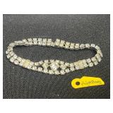 Karen Reed Necklace w Matching Earrings, Coral Bead Necklace, Carolee Scottie Dog Pin, Rhinestone Bracelet & More!