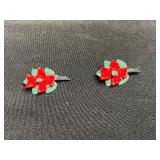 Karen Reed Necklace w Matching Earrings, Coral Bead Necklace, Carolee Scottie Dog Pin, Rhinestone Bracelet & More!