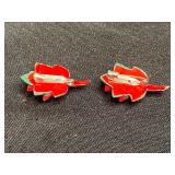 Karen Reed Necklace w Matching Earrings, Coral Bead Necklace, Carolee Scottie Dog Pin, Rhinestone Bracelet & More!