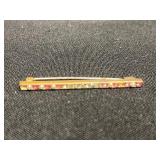 Assorted Necklaces & Jewelry: 3 Distinct Necklaces & Floral Brooch & Pins