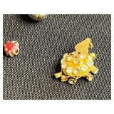 Vintage Costume Jewelry - Assorted Odds & Ends for Jewelry Making - Charms, Pendants & Beads Collection