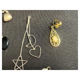 Vintage Costume Jewelry - Assorted Odds & Ends for Jewelry Making - Charms, Pendants & Beads Collection