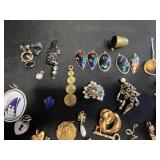 HUGE Lot of Costume Jewelry Mix: Earrings, Pendants & Charms for Jewelry Making