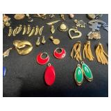 HUGE Lot of Costume Jewelry Mix: Earrings, Pendants & Charms for Jewelry Making