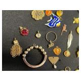 HUGE Lot of Costume Jewelry Mix: Earrings, Pendants & Charms for Jewelry Making