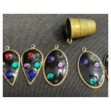 HUGE Lot of Costume Jewelry Mix: Earrings, Pendants & Charms for Jewelry Making