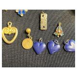 HUGE Lot of Costume Jewelry Mix: Earrings, Pendants & Charms for Jewelry Making