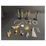 Northwest Orient Wing Pin - Assorted Vintage Costume Jewelry: Earrings, Rings & Pendants