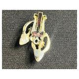 Northwest Orient Wing Pin - Assorted Vintage Costume Jewelry: Earrings, Rings & Pendants