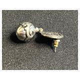 Northwest Orient Wing Pin - Assorted Vintage Costume Jewelry: Earrings, Rings & Pendants