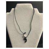 Assorted Costume Jewelry Lot - Avon Cameo Pendant, Orange Bead Necklace, Filigree Earrings