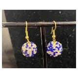 Gold-Tone Heart Filigree Pendant Necklace Set with Assortment of Earrings