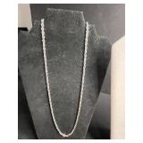 Tiger Eye Pendant & Assorted Costume Jewelry Lot: Silver Chains, Enamel Pendants & Colorful Earrings