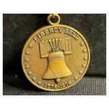 Costume Jewelry Set: Coin Pendant Necklace, Silver Tone Chains, Pendants, Earrings, Pins & More!