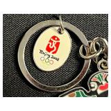 Beijing 2008 Olympics Keychain Set - Panda & Fuwa Charms (Lot of 5)