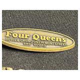 8-Ball Pendant Necklace on Ball Chain with Assorted Vintage Charms, Buckles & Keys for Jewelry Making