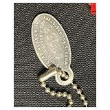 8-Ball Pendant Necklace on Ball Chain with Assorted Vintage Charms, Buckles & Keys for Jewelry Making