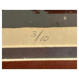 Signed Sailboat Print - Limited Edition (3/10) 23x24 Framed Artwork