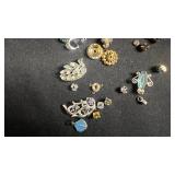 Assorted Jewelry Charms, Beads & Pearl Strand - Odds & Ends for Jewelry Making Craft Supplies