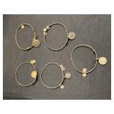 Alex and Ani Energy Bracelet: Endless Knot, Compass, Tree of Life & Let Creativity Rule