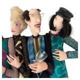 DR - Seven Person Soft Sculpture by Caty Carlin