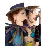 DR - Seven Person Soft Sculpture by Caty Carlin