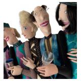 DR - Seven Person Soft Sculpture by Caty Carlin