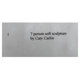 DR - Seven Person Soft Sculpture by Caty Carlin