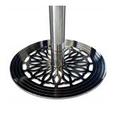 K - Stylish Round Dining Table with 6 Maria Yee Chairs