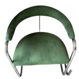 DR - Pair of Vintage Thonet Anton Lorenz Cantilevered Chrome Armchairs