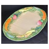 K - Vintage Fitz & Floyd French Market Pig Soup Tureen with Platter