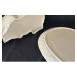 K - Vintage Fitz & Floyd French Market Pig Soup Tureen with Platter