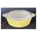 K - Two Vintage Pyrex Casserole Dishes