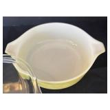 K - Two Vintage Pyrex Casserole Dishes