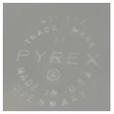 K - Two Vintage Pyrex Casserole Dishes