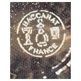 K - Set of Eight Baccarat Harmonie Crystal Tumblers