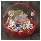 K - Caithness Myriad Scotland Paperweight