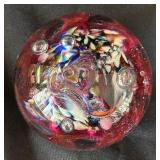 K - Caithness Myriad Scotland Paperweight