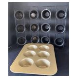K - Popover Pans & 6-Cup Muffin Tin