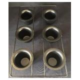 K - Popover Pans & 6-Cup Muffin Tin
