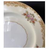 K - Vintage Noritake Rosebud China 59-Piece Formal Dinnerware Set