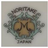 K - Vintage Noritake Rosebud China 59-Piece Formal Dinnerware Set