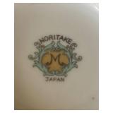 K - Vintage Noritake Rosebud Plates, Bowls and Cremes