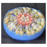 K - Millefiori Floral Paperweight