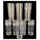 K - Eight Mikasa Cheers Highball Glasses