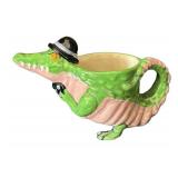 K - Crocodile Mug by Hatton