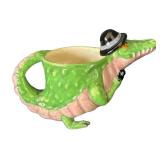 K - Crocodile Mug by Hatton
