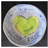 K - Six Inspirational Plates by Julia Junkin