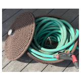 BY - Hose Basket with Garden Hose